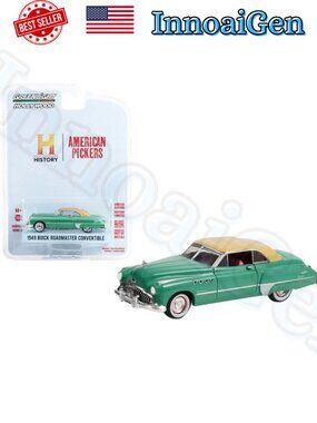 Greenlight Hollywood American Pickers 1949 Buick Roadmaster Convertible 1:64 NIP